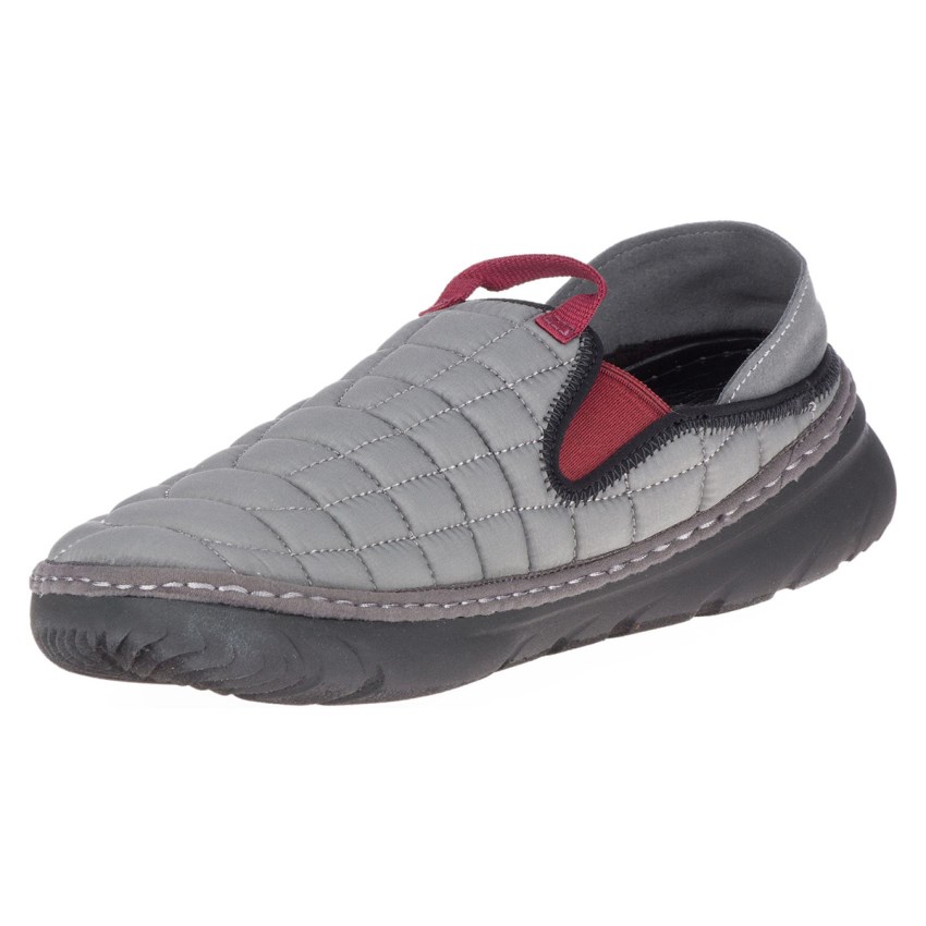 Chaussure Casual Merrell Hut Moc Grise Homme | V.J.YWVC